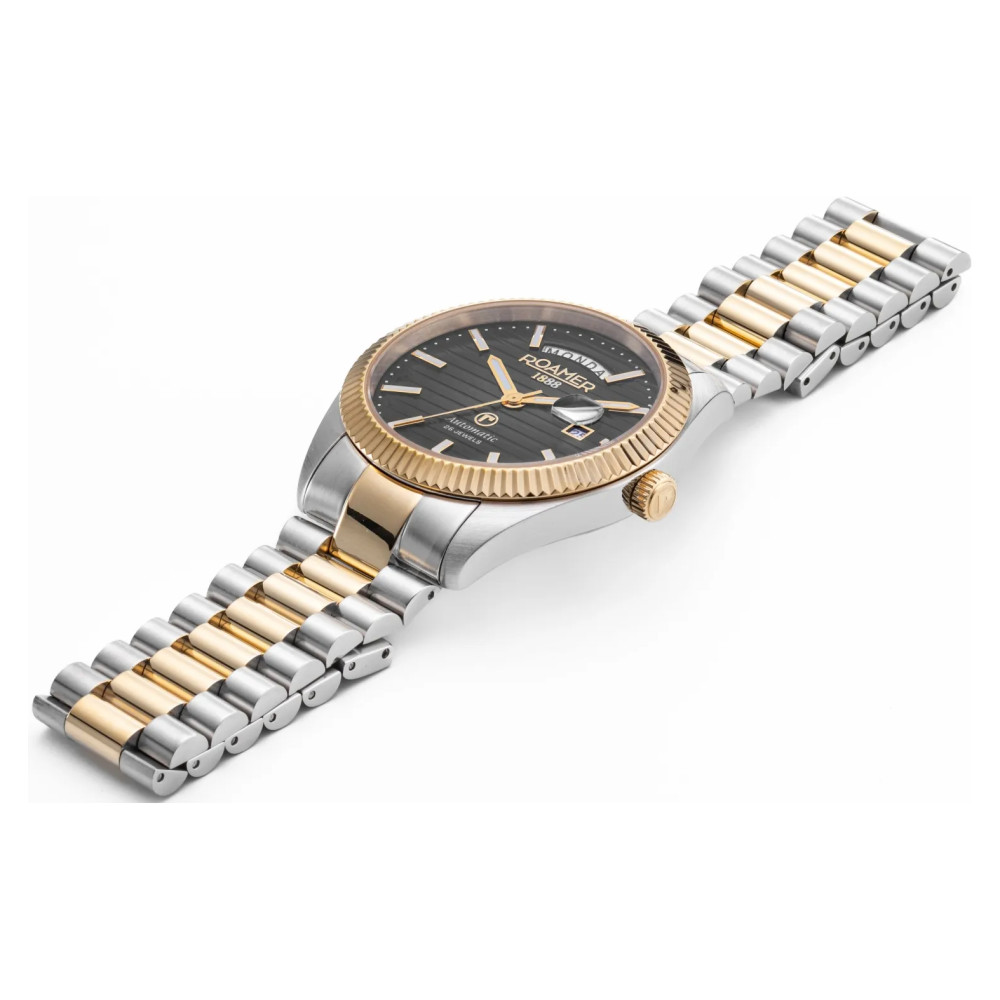 Roamer 981666 47 85 20 PRIMELINE DAYDATE II - zegarek męski 7