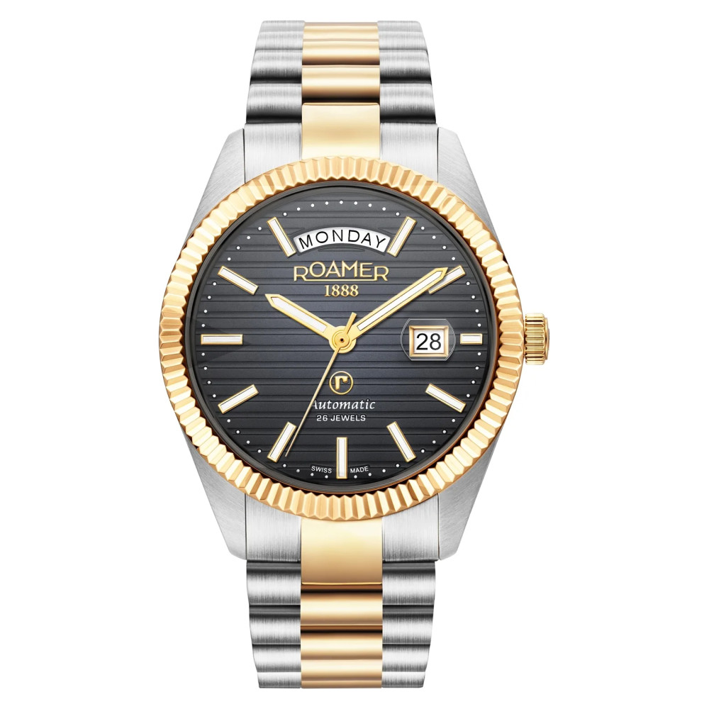 Roamer 981666 47 85 20 PRIMELINE DAYDATE II - zegarek męski 1