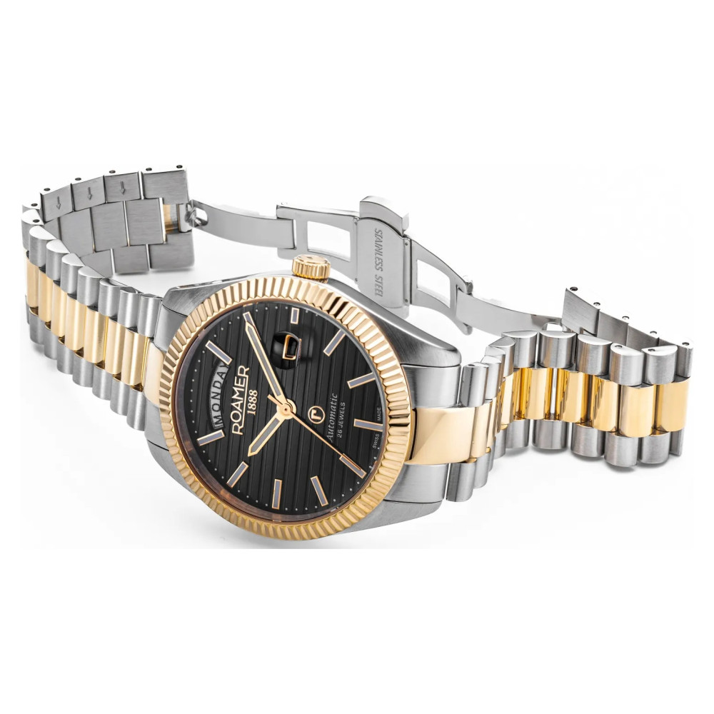 Roamer 981666 47 85 20 PRIMELINE DAYDATE II - zegarek męski 8