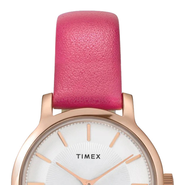 Timex TW2W54700 Transcend 31mm Leather Strap - zegarek damski 3