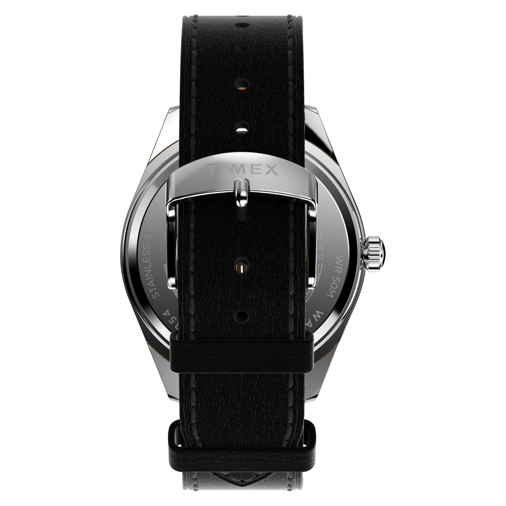 Timex TW2W57400 Legacy Eco Leather Strap Black 41mm - zegarek męski 7