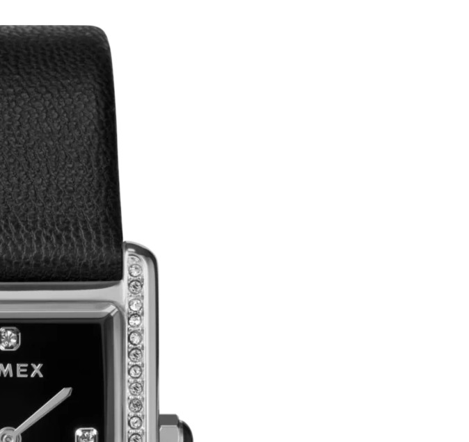 Timex TW2W63800 Hailey 24mm Black Leather Strap - zegarek damski 5