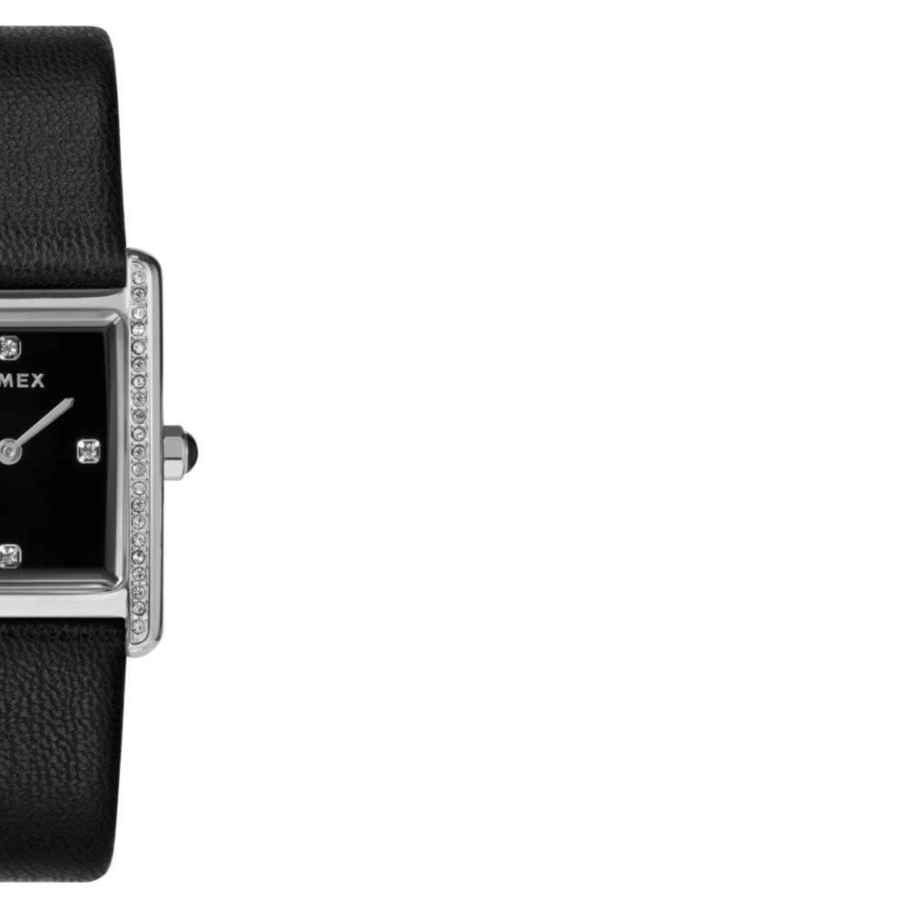 Timex TW2W63800 Hailey 24mm Black Leather Strap - zegarek damski 6