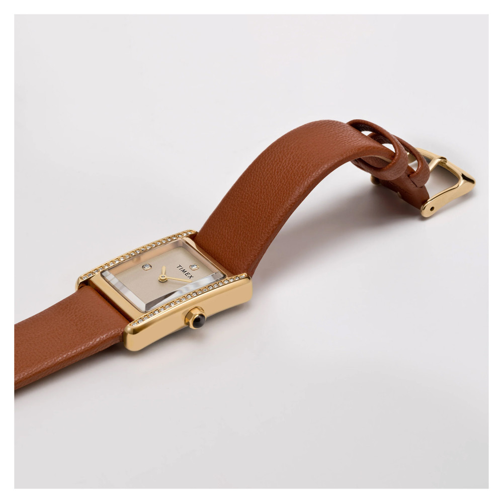 Timex TW2W63900 Hailey 24mm Brown Leather Strap - zegarek damski 12
