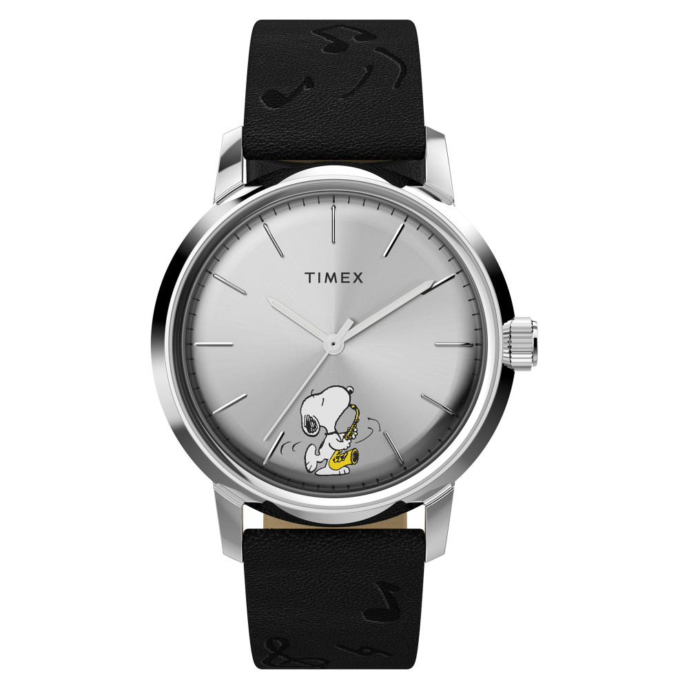 Timex TW2W68800 Marlin Automatic x Peanuts Saxophonist 40mm - zegarek męski 1