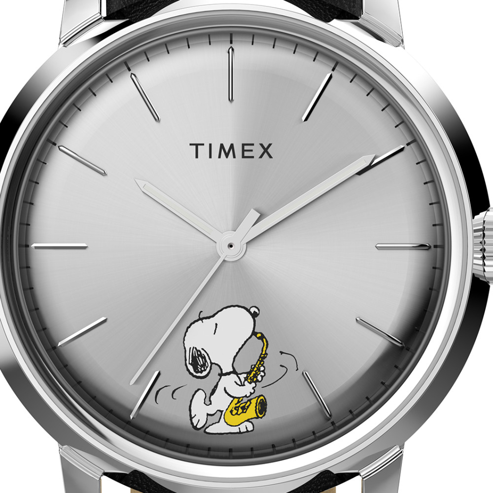 Timex TW2W68800 Marlin Automatic x Peanuts Saxophonist 40mm - zegarek męski 2