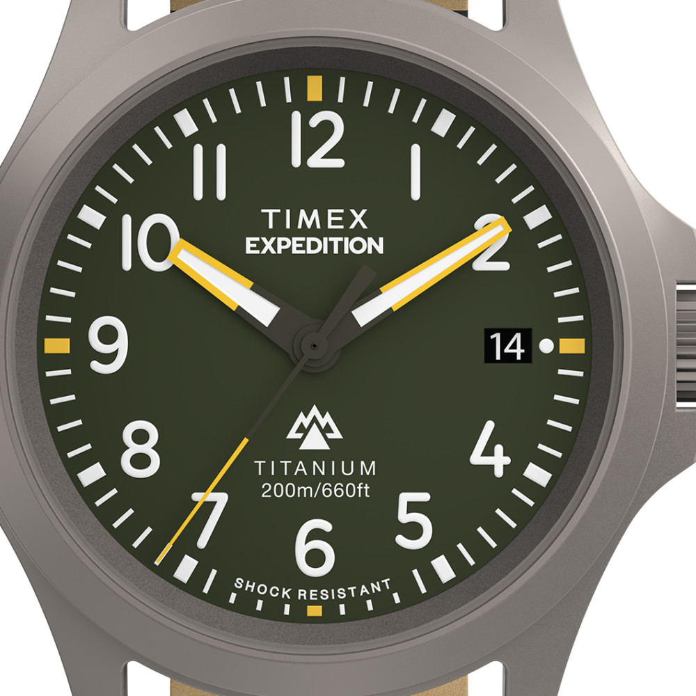 Timex TW2W78100 Expedition Titanium - zegarek męski 2