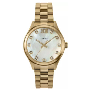Timex TW2W85400 Legacy Gold Stainless Steel 34mm - zegarek damski