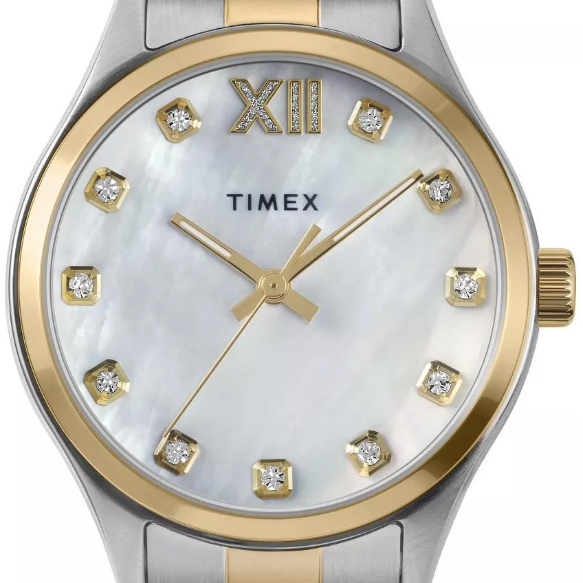 Timex TW2W85500 Legacy Bicolor Stainless Steel 32mm - zegarek damski 2