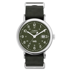 Timex TW2W87000 Weekender 40mm Leather Strap - zegarek męski