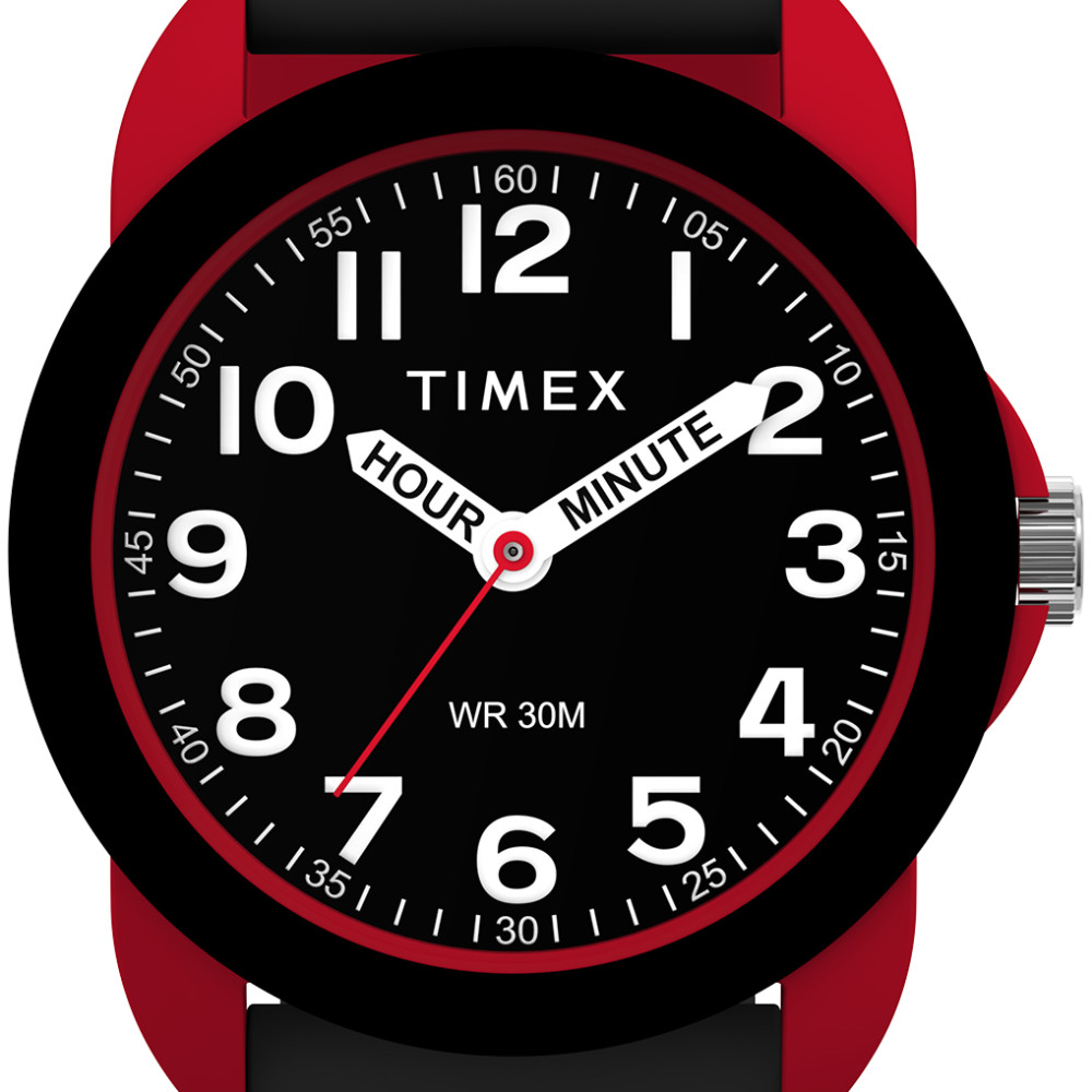 Timex TW2W91900 TIMEX TIME MACHNES® 30mm Silicone Strap - zegarek męski 2