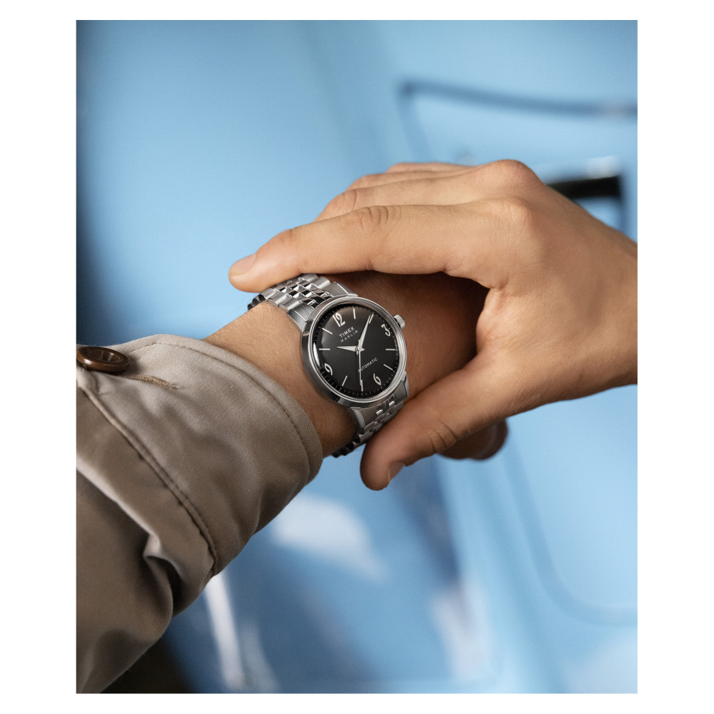 Timex TW2W93200 Marlin® Automatic 40mm Stainless Steel Bracelet - zegarek męski 12