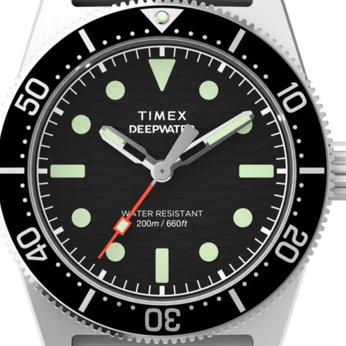Timex TW2W95200 Deepwater Reef 200 Stainless Steel 41mm - zegarek męski 2