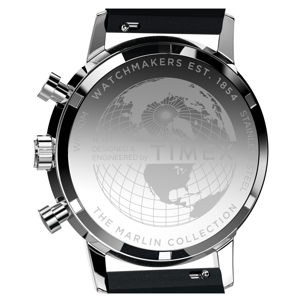 Timex TW2W98900 Marlin® Chronograph 40mm Leather Strap - zegarek męski 8
