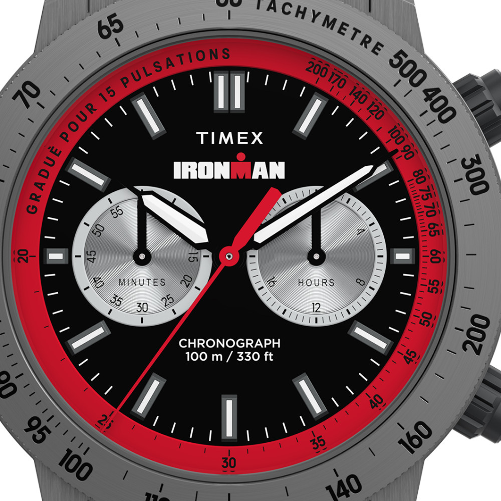 Timex TW2Y01900 IRONMAN® Challenger Chronograph 44mm Silicone Strap - zegarek męski 2