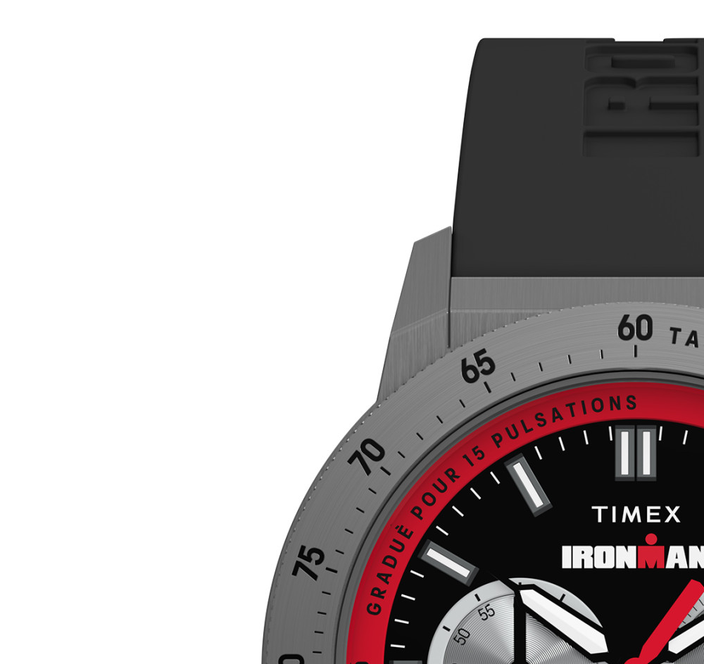 Timex TW2Y01900 IRONMAN® Challenger Chronograph 44mm Silicone Strap - zegarek męski 4