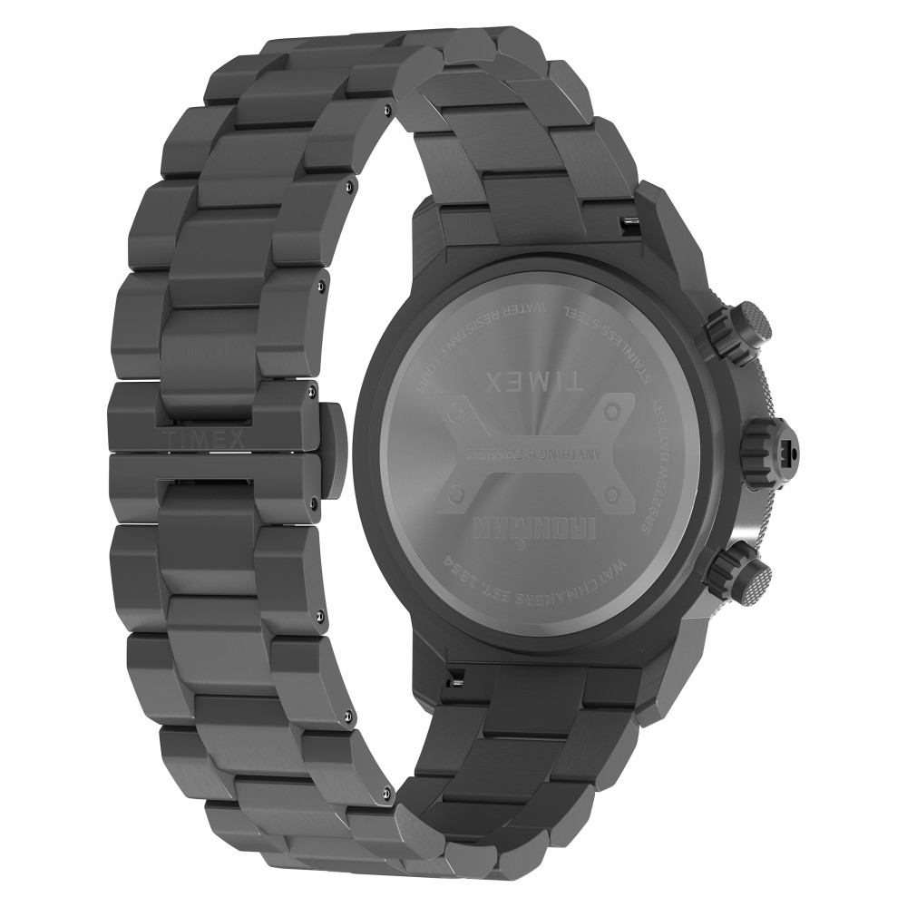 Timex TW2Y02000 IRONMAN® Challenger Chronograph 44mm Stainless Steel Bracelet - zegarek męski 7