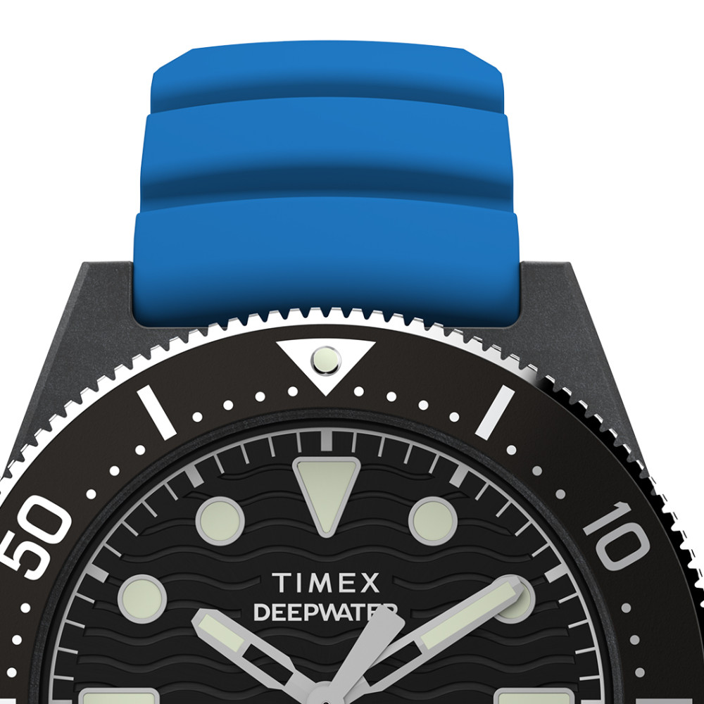 Timex TW2Y02500 Deepwater Reef 200 XCF 43mm Synthetic Rubber Strap - zegarek męski 3