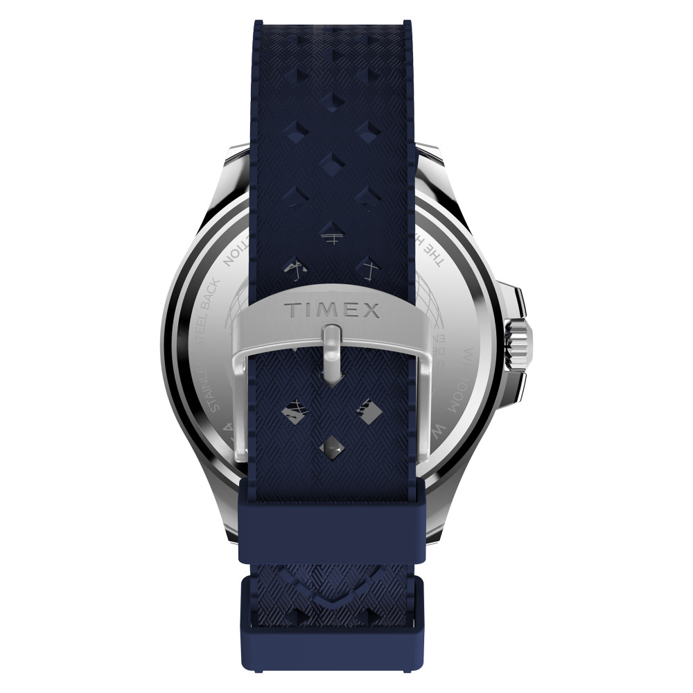 Timex TW2Y05000 Harborside Coast 44mm Synthetic Rubber Strap - zegarek męski 9