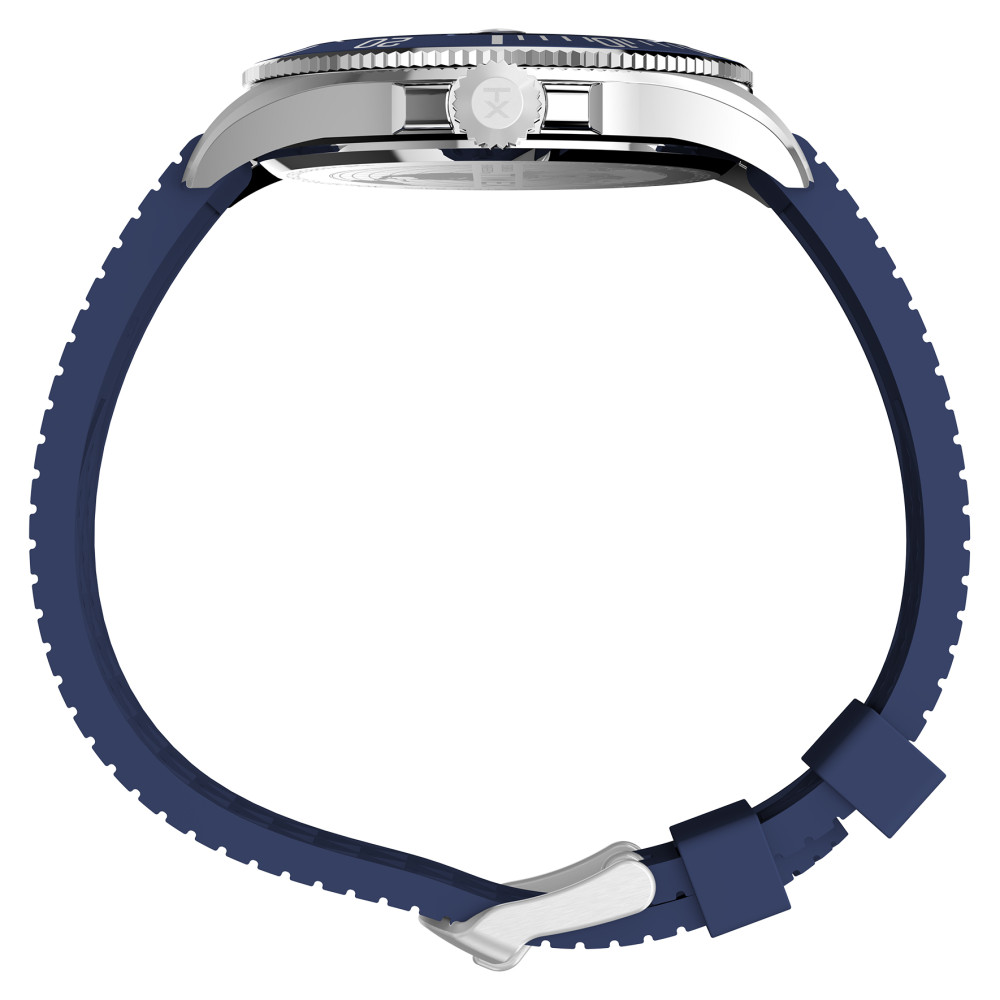 Timex TW2Y05000 Harborside Coast 44mm Synthetic Rubber Strap - zegarek męski 10