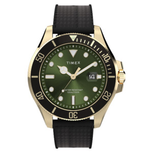Timex TW2Y05300 Harborside Coast 44mm Synthetic Rubber Strap - zegarek męski