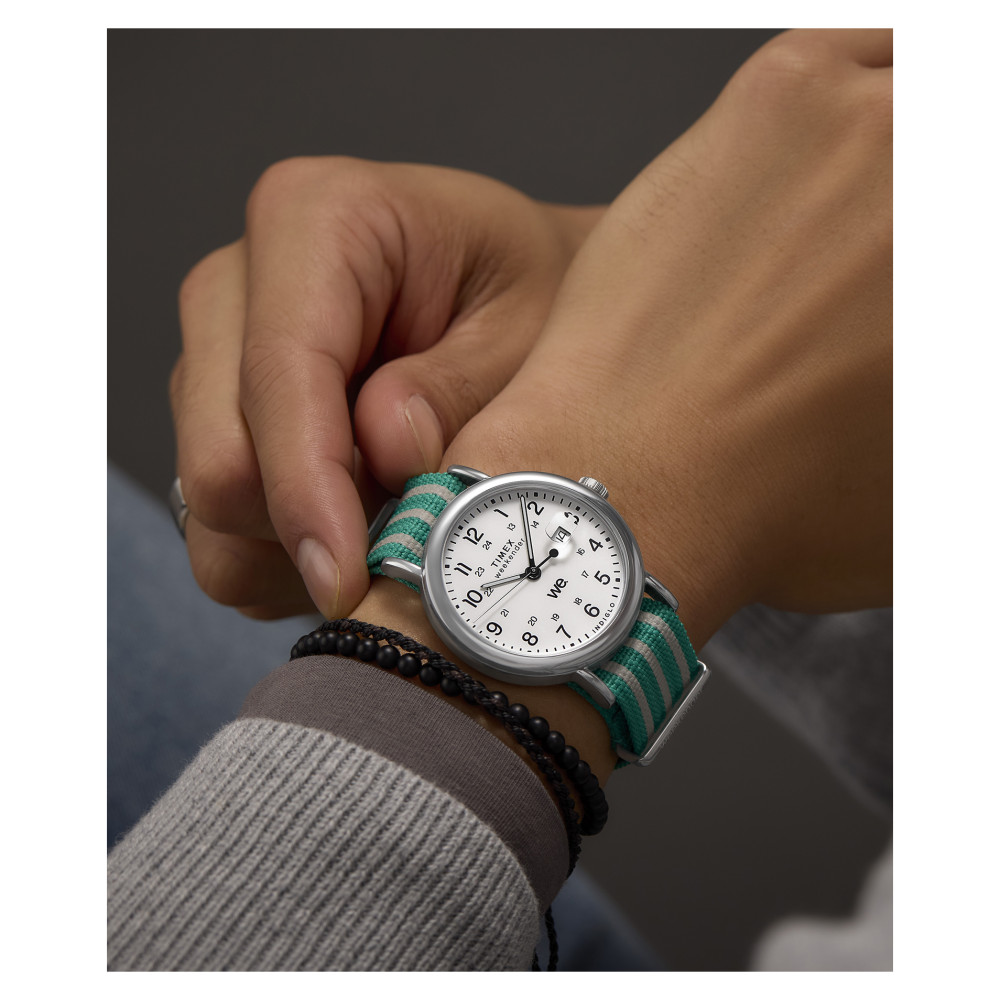 Timex TW2Y08800 Weekender 40mm Fabric Strap - zegarek męski 12