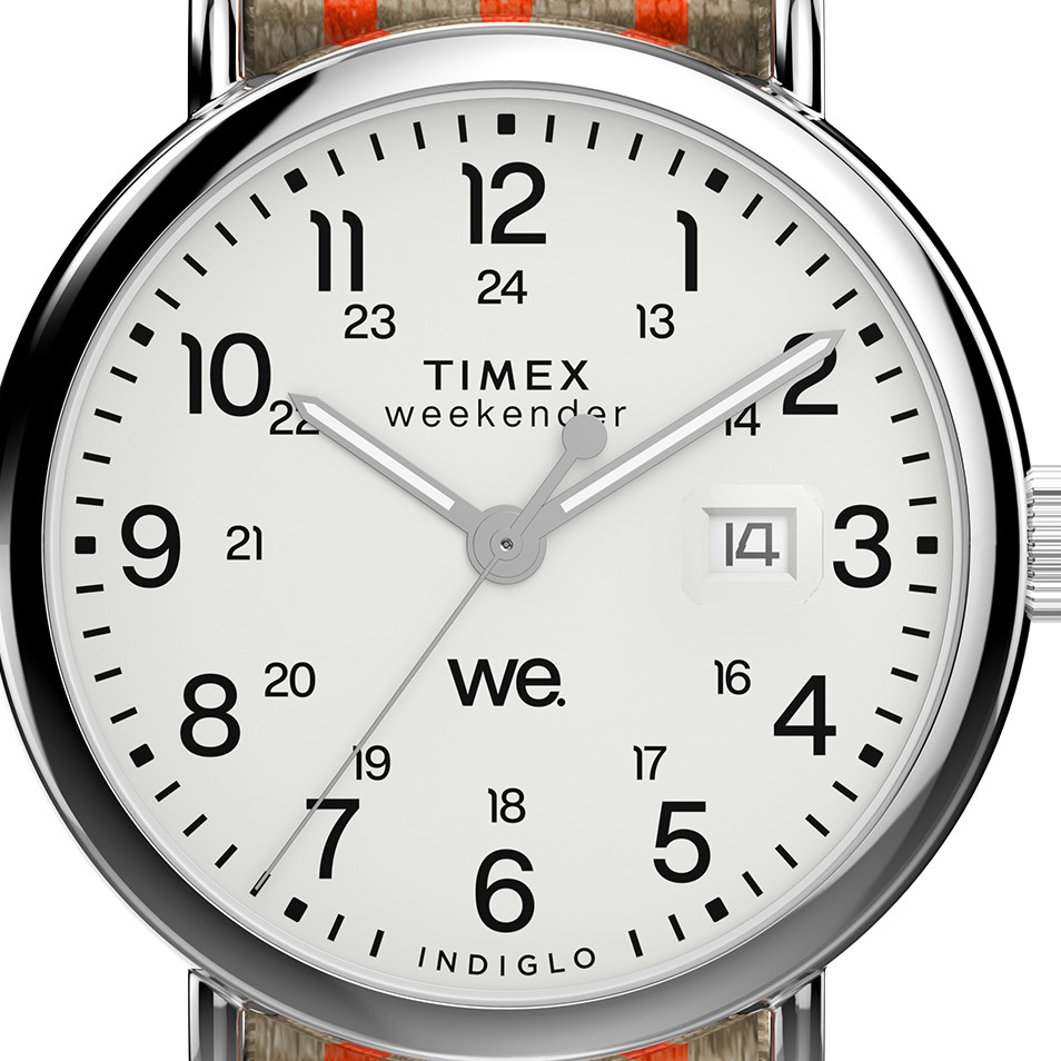 Timex TW2Y08900 Timex Weekender 40mm Fabric Strap - zegarek męski 2