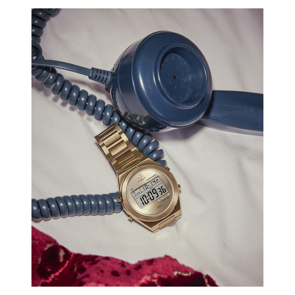 Timex TW2Y09700 Q Timex® Q80 Continental 39mm Stainless Steel Bracelet - zegarek męski 11