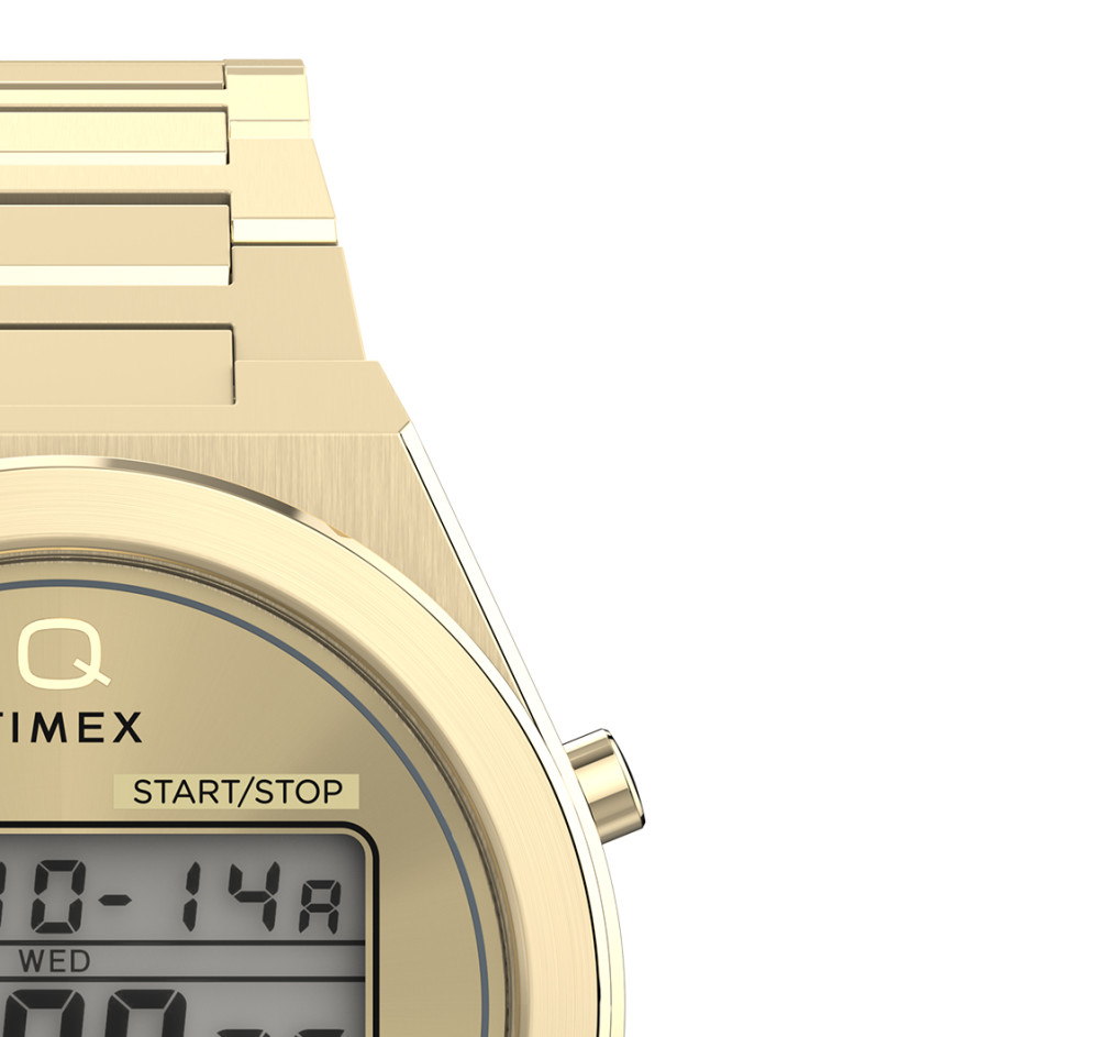 Timex TW2Y09700 Q Timex® Q80 Continental 39mm Stainless Steel Bracelet - zegarek męski 5