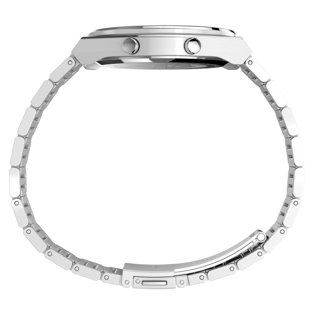 Timex TW2Y09800 Q Timex® Q80 Continental 39mm Stainless Steel Bracelet - zegarek męski 10