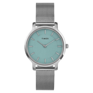 Timex TW2Y10100 Transcend 34mm Stainless Steel Bracelet - zegarek damski