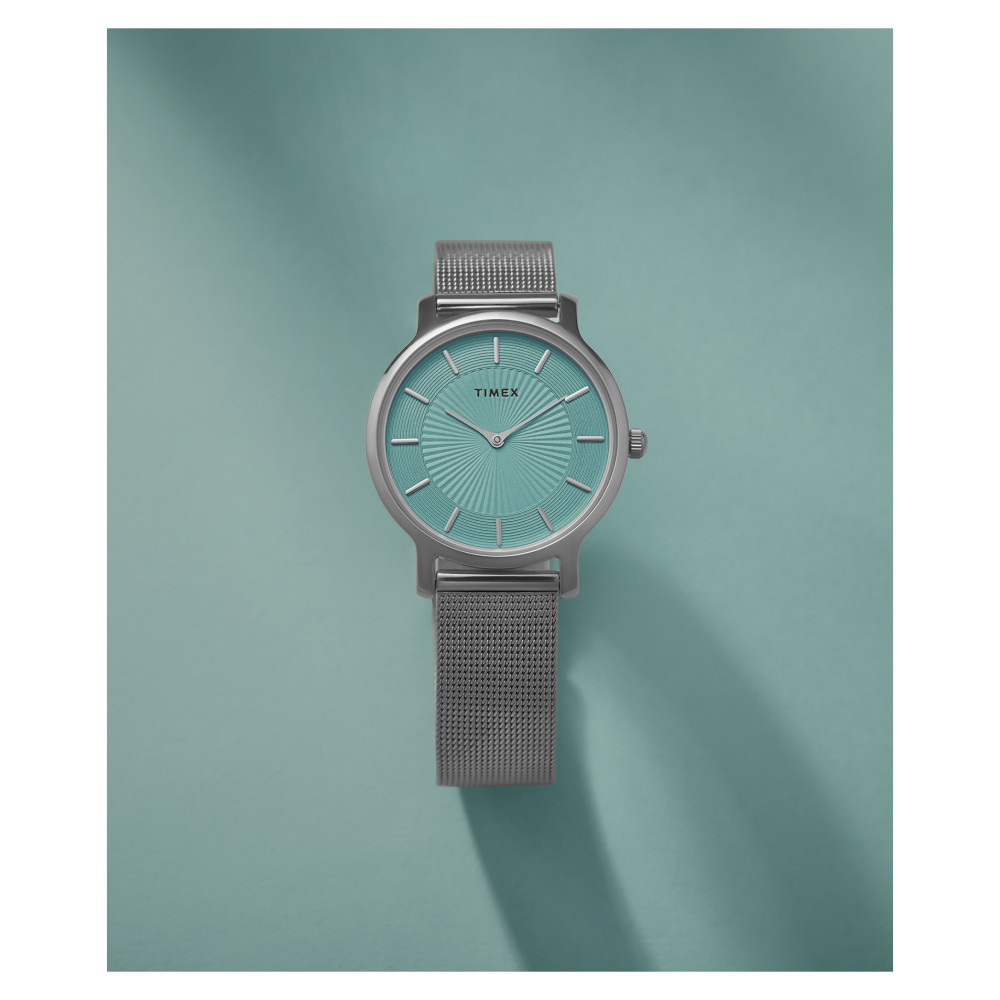 Timex TW2Y10100 Transcend 34mm Stainless Steel Bracelet - zegarek damski 11