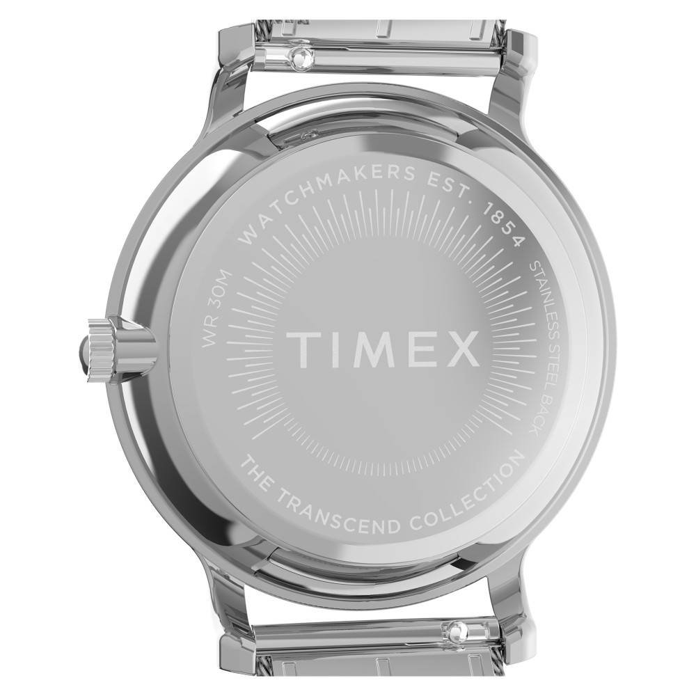 Timex TW2Y10200 Transcend 34mm Stainless Steel Bracelet - zegarek damski 7