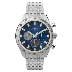 Timex TW2Y18500 Waterbury Traditional Chronograph 41mm Stainless Steel Bracelet - zegarek męski