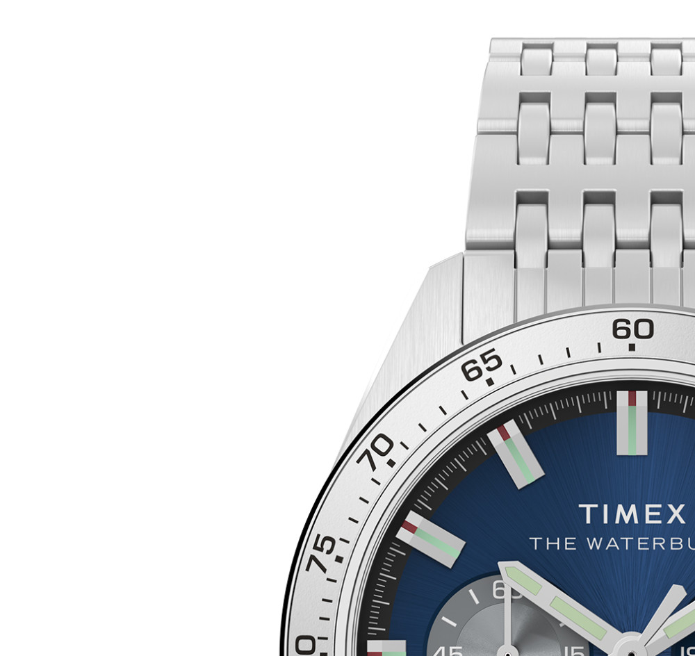 Timex TW2Y18500 Waterbury Traditional Chronograph 41mm Stainless Steel Bracelet - zegarek męski 4