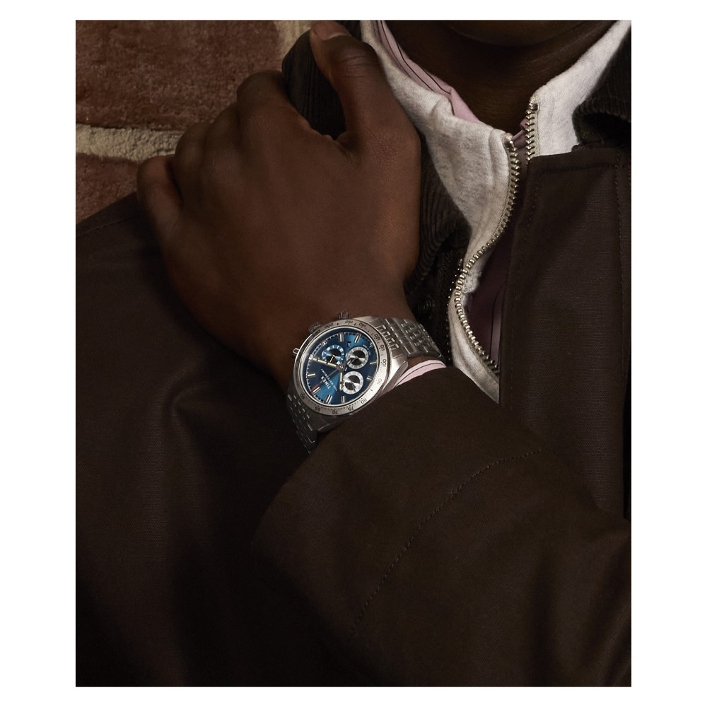 Timex TW2Y18500 Waterbury Traditional Chronograph 41mm Stainless Steel Bracelet - zegarek męski 13