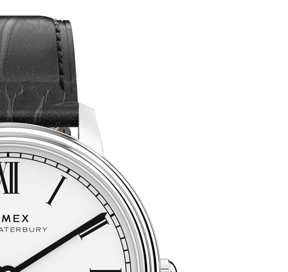 Timex TW2Y23100 Waterbury Metropolitan Sub-Second 39mm Leather Strap - zegarek męski 5