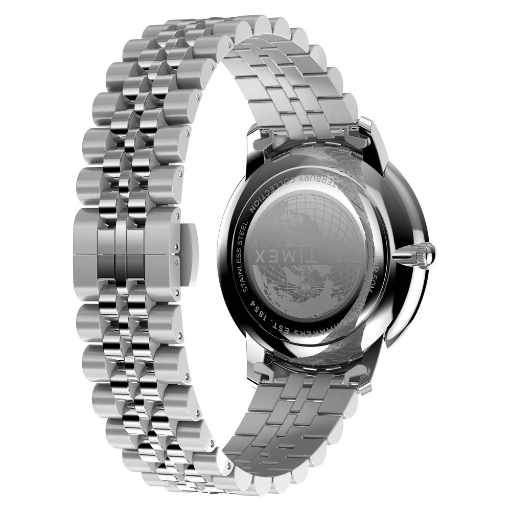 Timex TW2Y23300 Waterbury Metropolitan Sub-Second 39mm Stainless Steel Bracelet - zegarek męski 7