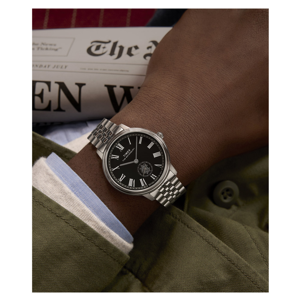 Timex TW2Y23300 Waterbury Metropolitan Sub-Second 39mm Stainless Steel Bracelet - zegarek męski 11