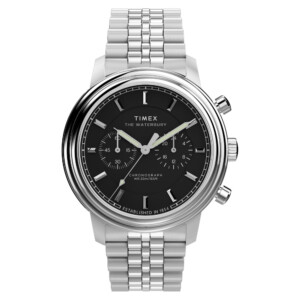 Timex TW2Y23400 Waterbury Metropolitan Chronograph 41mm Stainless Steel Bracelet - zegarek męski
