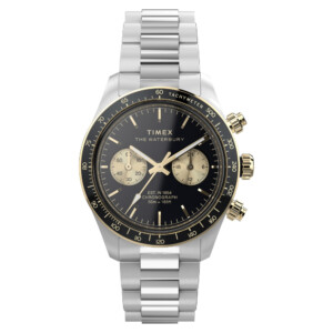 Timex TW2Y24000 Waterbury Heritage Chronograph 39mm Stainless Steel Bracelet - zegarek męski