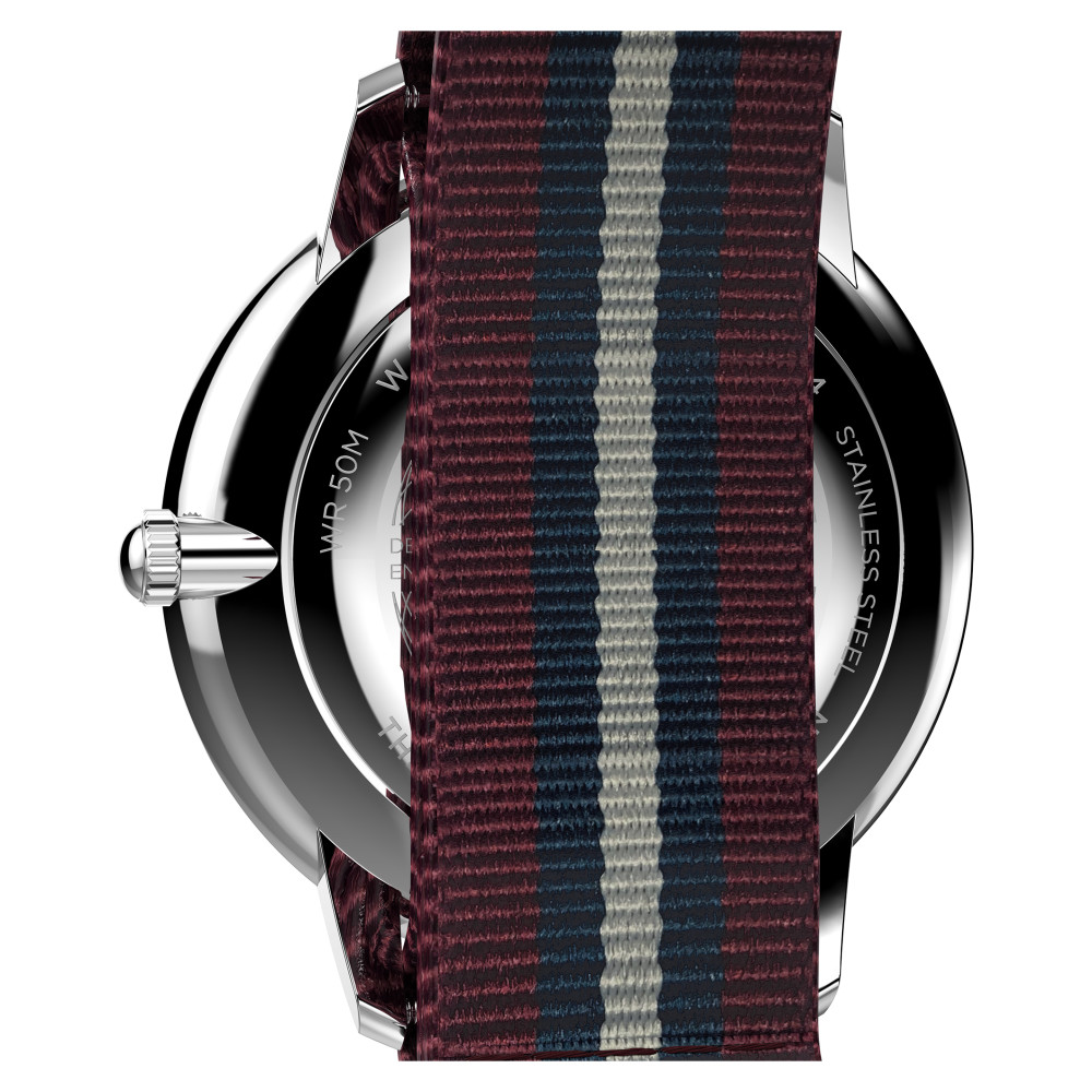 Timex TW2Y27600 Waterbury Metropolitan Sub-Second 39mm Fabric Strap - zegarek męski 8