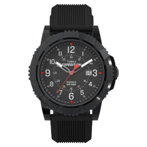 Timex TW4B32000 Expedition Ridge 45mm Silicone Strap - zegarek męski