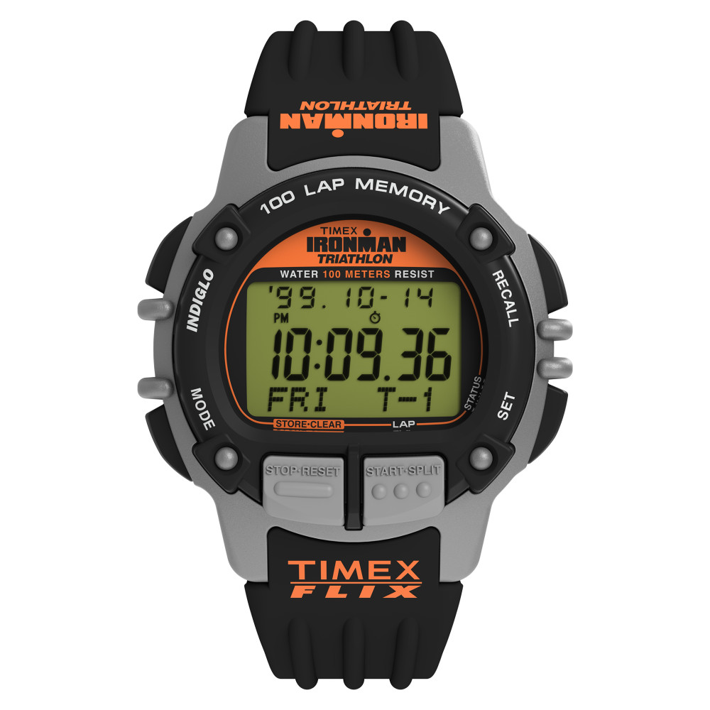 Timex TW5M63200 Ironman Flix 100 Lap 42mm - zegarek męski 1