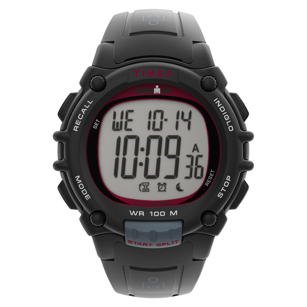 Timex TW5M64400 TIMEX® IRONMAN® Classic 10 44mm PU Strap - zegarek męski 1