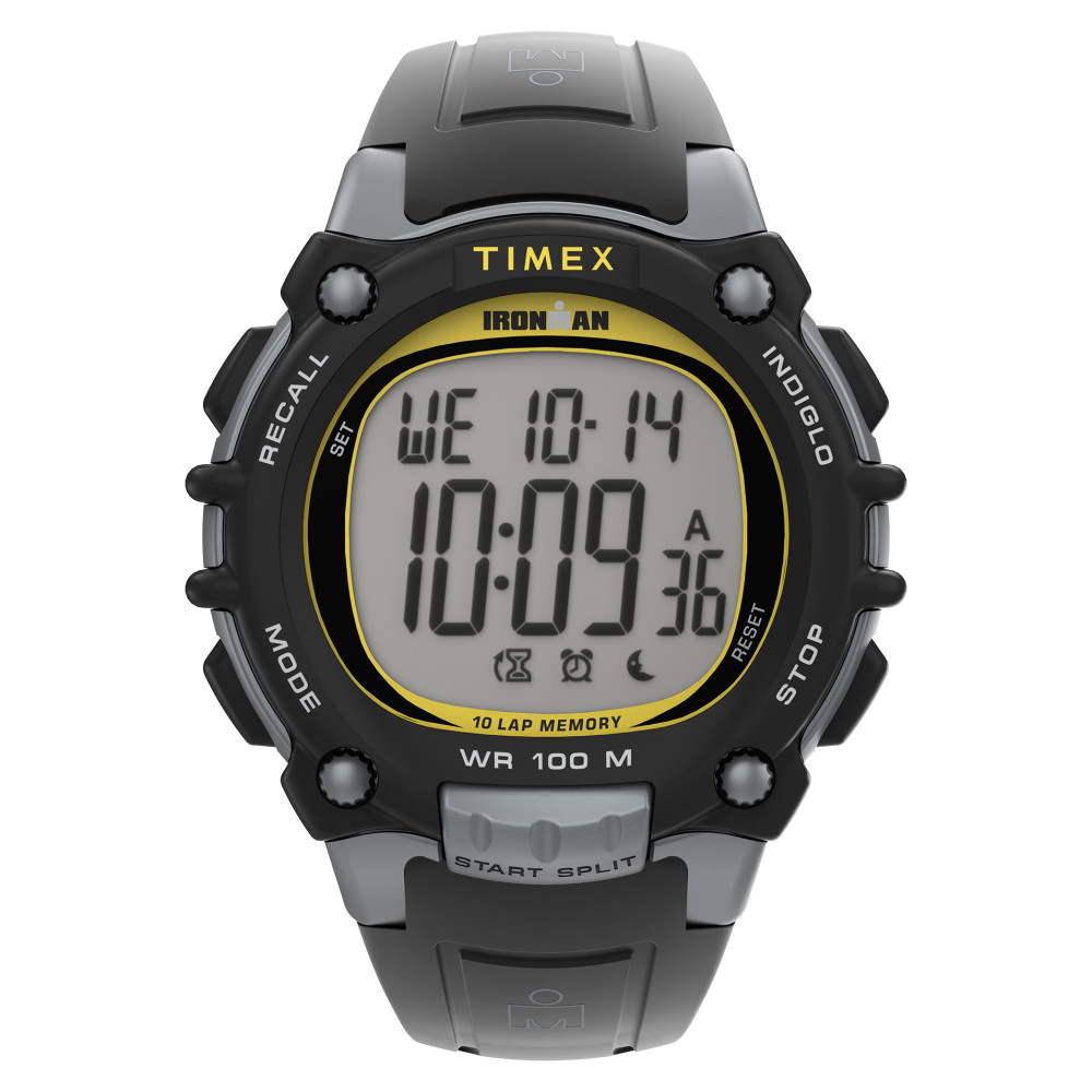 Timex TW5M64600 TIMEX® IRONMAN® Classic 10 44mm PU Strap - zegarek męski 1