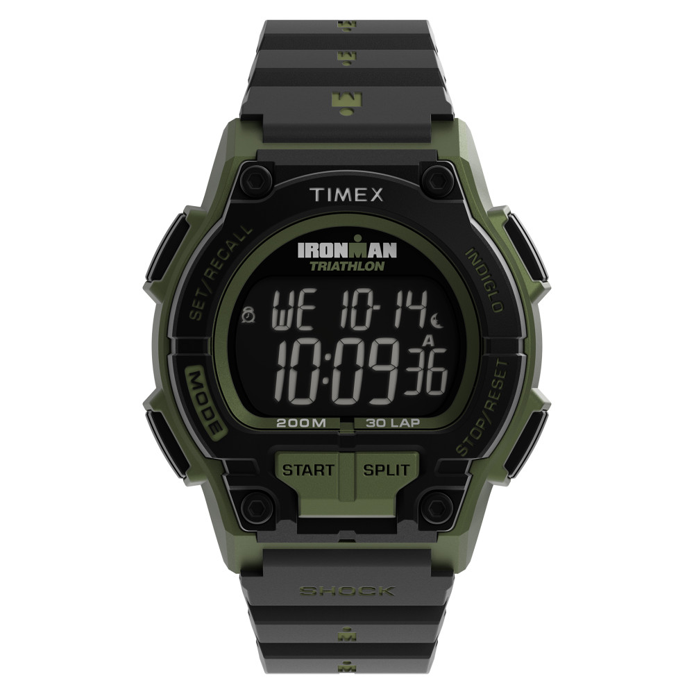 Timex TW5M64900 TIMEX® IRONMAN® Shock Endure 42mm Resin Strap - zegarek męski 1