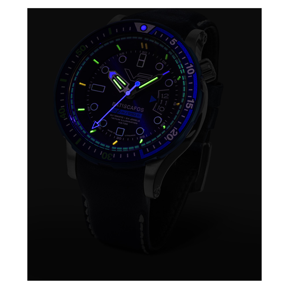 Vostok Europe NH35A-511E768 Batiscafos Automatic - zegarek męski 7