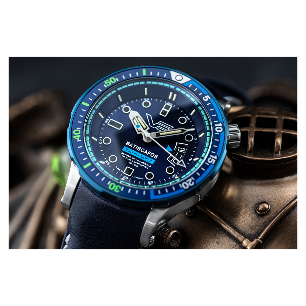 Vostok Europe NH35A-511E768 Batiscafos Automatic - zegarek męski 10