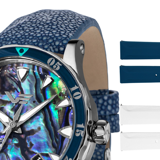 Vostok Europe NH35A-515A757 Undine Abalone - zegarek damski 3